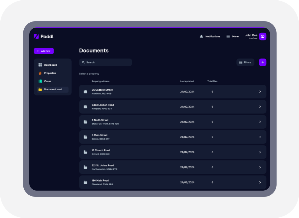 Landlords updates the portal with policy documentation